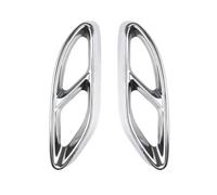 Auto Tuyau D'Échappement Couvercle Tuyau D'échappement Métal Pour Mercedes Pour Benz CEBA Classe GLC W205 W213 W176 W246(Argent)