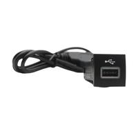 Auto USB AUX Jack Socket Prise USB Auxiliaire Compatible Avec VW Pour Golf Pour MK6 Voiture Chargeur Adaptateur D'entrée, Interface Câble Prise Courant