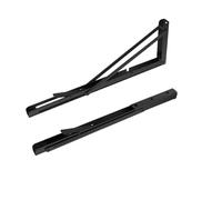 Auto-verrouillage avec charnière pliable, support Support d'étagère pliant triangulaire mural, lot de 2 multicolores 39,2x13,3x1,9cm