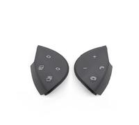Auto Volant Protecteur Housse Pour Benz Pour Classe E W211 E320 E350 E550 2003-2006 LHD RHD Bouton Commande Commutateur Volant Voiture Revêtement D'habillage(Dark Gray)