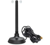 AUTO-VOX Antenne pour caméra sans Fil avec Support de 11,5 Pieds - Réception à Distance de 66 Pieds - 2,4 GHz SMA mâle pour W10/TW1/Solar 1/M1W/W7