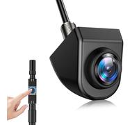 AUTO-VOX Caméra de Recul: 6 Modes Sélectionnables par Bouton, HD 1080P, Vision Grand Angle 180° sans Distorsion, Design Discret Style OEM, Étanche IP69K - Convient pour Voiture, Auto, SUV et Pickup