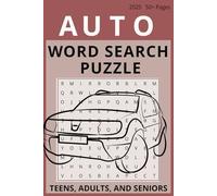 Auto Word Search Puzzle: Fuel Your Love for Automobiles with the Ultimate Word Search Puzzle Book!