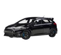 AUTOart 1/18 Ford Focus Rs Noir Fini Produit Composite Moulé Voiture 72952