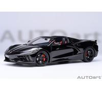 Autoart 71280 - 1/18 Chevrolet Corvette C8 Stingray Z51 (Noir) - Neuf