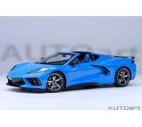 Autoart 71281 - 1/18 Chevrolet Corvette C8 Stingray Z51 (Bleu Rapide) - Neuf