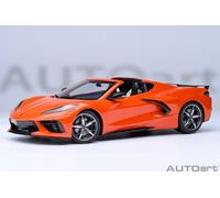 Autoart 71283 - 1/18 Chevrolet Corvette C8 Stingray Z51 (Sebring Orange) - Neuf