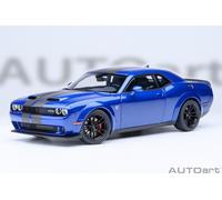 AUTOart 71763 Voiture Dodge Challenger SRT Jailbreak 2022 1:18 Indigo Blue Neuf