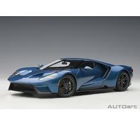 AUTOart 72942 - Modèle Réduit Ford GT 2017 1/18 Liquid Blue - Neuf