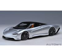 AUTOart 76090 - 1/18 McLaren Speedtail (Supernova Argent) - Neuf