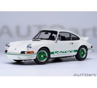 AUTOart 78031 - 1/18 Porsche 911 Carrera 2.7 Rs (Grand Prix Blanc Avec Gre -