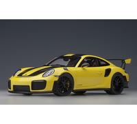 AUTOart 78172 - 1/18 Porsche 911 (991.2) GT2 Rs Weissach Paquet (Course Jaune)