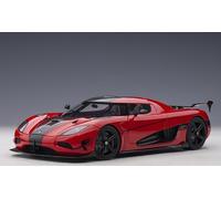 AUTOart 79022 - 1/18 Koenigsegg Agera Rs, Chilli Red / Carbone Avec Noir Accents