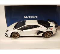 Autoart Lamborghini Aventador SVJ Blanc Asopo Pearl White 1/18 79217
