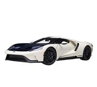 AUTOart Modèle de Voiture moulé sous Pression à l'échelle 1:18 Compatible avec Ford GT 64 Prototype Heritage Edition (2022) en Wimbledon Blanc/Bleu antimatière