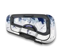 Autobahn88 Kit de décalcomanie de protection pour casque Bluetooth, compatible avec Cardo Freecom 4X 2X (Style : FCX42-Urban Grid)