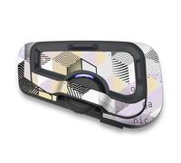 Autobahn88 Kit de décalcomanie de protection pour casque Bluetooth, compatible avec Cardo Freecom 4X 2X (Style : FCX04-Stripe Vector)