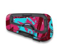 Autobahn88 Kit de décalcomanie de protection pour casque Bluetooth, compatible avec Cardo Freecom 4X 2X (Style : FCX53-Pink Splatter)