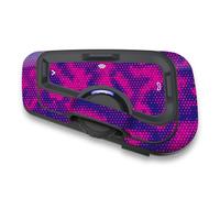 Autobahn88 Kit de décalcomanie de protection pour casque Bluetooth, compatible avec Cardo Freecom 4X 2X (Style : FCX38-Purple Dot)
