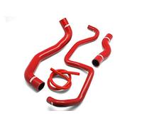 Autobahn88 le kit de tuyau en silicone de refroidissement de radiateur, compatible avec 2002-2008 Nissan Fairlady Z 350Z Z33 VQ35DE. et Infiniti V35 G35 VQ35DE (Rouge -sans jeu de serrage)