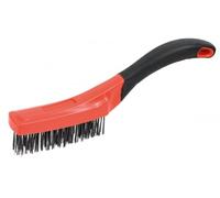 AUTOBEST - Brosse droite métallique fils acier carbone - Réf. 328331