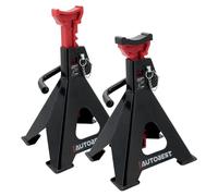 Autobest Chandelles Voiture à crémaillère X 2 - 6T - Levage 382 à 600 mm