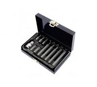 Coffret 10 Embouts + Adaptateur Carré 1/2