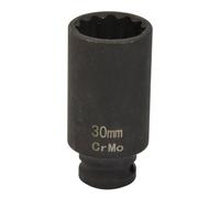 Autobest Douille à choc 30 mm - 12 pans