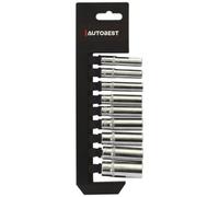 AUTOBEST - Douille longues 6 pans 1/4 x9 AUTOBEST - Réf. 325541
