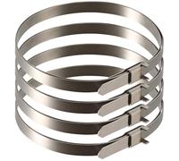 Autobest Jeu de 4 Colliers de Serrage Lisses 35 cm et 55 cm