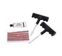 Autobest Kit de réparation Pneu tubeless 8 pièces - Pneu tubeless Route - Réparation Pneu extérieur en Cas de crevaison - Voiture - vélo