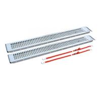 AUTOBEST Lot de 2 Rampes de Chargement 1,50 m + Platine et Fixation