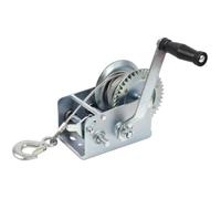 AUTOBEST Treuil manuel Tambour - Câble acier 10 m - 1100 kg