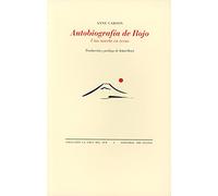 Autobiografía de rojo: Una novela en verso