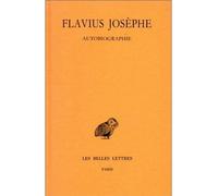 Autobiographie - Flavius Josèphe - Belles Lettres - Livre