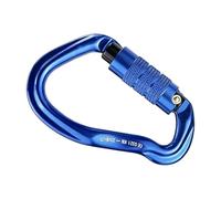 autobloquant | Crochets Robustes en Aluminium - Fermoir de sécurité en métal pour Sangles pour escalader des hamacs, Faire du Rappel sur Corde, Travailler en Plein air, randonnée, Camping,