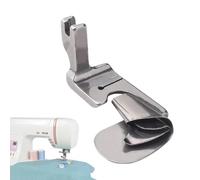 AutoBogen Presseur plat marron - d'ourlet, pied à rouleau | Machine à coudre multi-usage multifonction multifonction 11 x 4 x 3 cm pour sceller les bords des stores à rouleaux