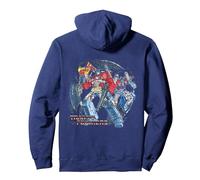 Autobots Badge G1 1986 Film Sweat à Capuche, Unisexe pour Adultes, Bleu Marine, XXL
