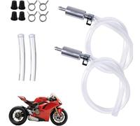 Autobriva Brake Bleeder, Brake Bleeder Hose One Way Check Valve, One Way Check Valve Tube Bleeding Tool Kit For Car Motorcycle Clutch, Brakes Bleeders Checks Valves, For Car Motorbike Bike (1PCS)