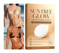 Autobronzant Lot De 7 Patchs Micro-Aiguilles Sans - Hommes Femmes | Patchs Autobronzants À Micro-Aiguilles Pour Cou Ventre Bras Jambe Dos Maison Été Plage Piscine Extérieur