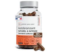 Autobronzant Naturel & Intense - 86% De Satisfaction Après 60 Jours, Pigments Naturels - Teint Hâlé & Lumineux Sans Soleil - Beta Carotene, Vitamines D & E - 60 Gélules - Vegan - Beyond Elements