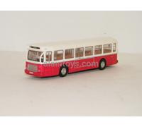 AUTOBUS SAVIEM SC 10 VILLE DE LYON ROUGE & BLANC BREKINA 1/87 HO Réf 614102