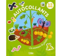 Autoc 3-5 ans animaux jardin - Collectif - Lito - broché - Document jeunesse dès 3 ans