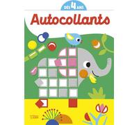 Autoc mosa 4 ans elephant - Collectif - Lito - broché - Document jeunesse
