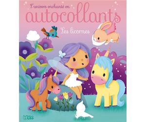 Autoc univers enchante licorne - Elen Lescoat - Lito - broché - Document jeunesse