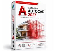 AutoCAD 2027 - ABONNEMENT OFFICIEL 1 Ans - Windows / Mac - Envoi Dématérialisé