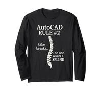 AutoCAD Règle #2 Prenez des pauses Personne ne veut une Spline Manche Longue
