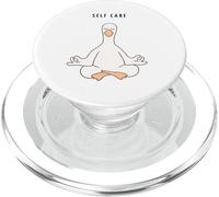 Autocare Goose - Amant Zen de Yoga Minimaliste drôle PopSockets PopGrip pour MagSafe