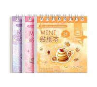 Autocbook Stickers, Cute Scrapbook Stickers | Autocollants mignons pour la journalisation | Dessin animé faits à la main, graphiques adhésifs portables pour le manuel du journal