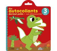 Autocol tout petits dinosaures - Marion Billet - Lito - broché - Livre-jeu